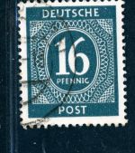 All. Besetzung Gemeinschaftsausgaben Michel Nummer 923b gestempelt