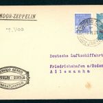 Zeppelin Beleg Condor Zeppelin Brasilien 1931 n. Friedrichshafen
