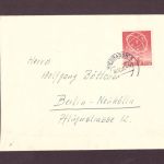 Berlin Michel Nr 74 Industrie Ausstellung - 1950 / Wiesbaden nach Berlin