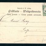 Ansichtskarte Deutsch Südwestafrika Missionswohnung im Ovamboland 1901