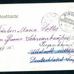 Ansichtskarte Deutsch Südwestafrika Feldpsot Bahnstrecke bei Winduk n. Ullstadt