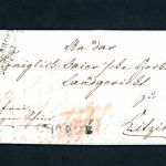Vorphila Brief Charge Heilbronn nach Kitzingen 1818