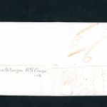 Vorphila Brief Charge Heilbronn nach Kitzingen 1818
