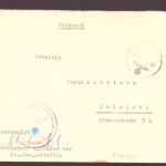 Feldpost Zensur FN L.- 50446 / Berlin nach Helsinki / Zensur 1943