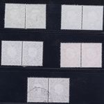 BRD Michel Nummer 302/306 Paare gestempelt,