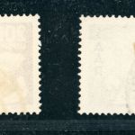 Saar Michel Nummer 297 - 298 gestempelt