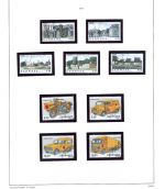 Lot Dänemark gestempelt aus 2001 / 2009 gestempelt auf Albumblätter siehe Bilder