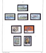 Lot Dänemark gestempelt aus 2001 / 2009 gestempelt auf Albumblätter siehe Bilder