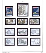 Lot Dänemark gestempelt aus 2001 / 2009 gestempelt auf Albumblätter siehe Bilder
