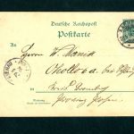 Deutsches Reich Ganzsache , Aachen 1894