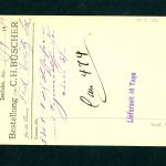 Deutsches Reich Michel Nummer 46c Einzelfrankatur Bahnpost 1892 geprüft