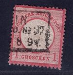 Deutsches Reich Michel Nr. 19 gestempelt