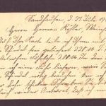 Infla Ganzsache MF - 27. 7. 1922 / Sandhausen nach Weinheim