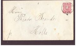 Brief Dt. Reich Holle bei Grasdorf 1892