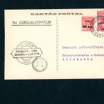 Brasilien Zeppelin Postkarte Condor - Zeppelin 1931