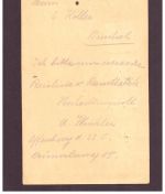 Infla Ganzsache P 148 Typ I / 22.5. 1923 - Offenburg nach Bruchsal