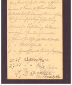 Infla Ganzsache / Tabakfabrik - 1923 - Donauwörth nach Bruchsal