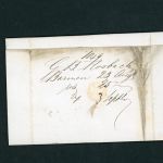 Vorphila Auslands Brief Barmen nach London 1849