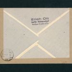 Alliierte Besetzung Kontrollrat 922a , 944a,959a MiFr Einschreiben Berlin Befund