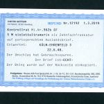 Alliierte Besetzung Kontrollrat 962 Einzelfrankatur Zehnfach , Köln Befund