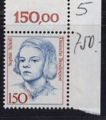 Deutschland, Michel Nr.: 1497, Ecke, postfrisch