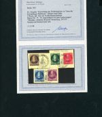 Berlin Michel Nummer 75 - 79 gestempelt Sonderstempel München - Fotobefund