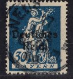 Deutsches Reich Michel Nr. 123 AFVI PLF gestempelt