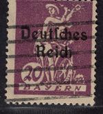 Deutsches Reich Michel Nr. 122 PF IV PLF gestempelt