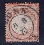 Deutsches Reich Michel-Nr. 21a gestempelt geprüft