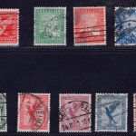 Deutsches Reich Lot aus Michel-Nr. 371 - 381 gestempelt