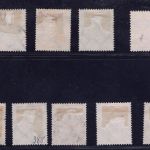 Deutsches Reich Lot aus Michel-Nr. 371 - 381 gestempelt