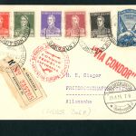 Zeppelin Beleg Einschreiben Argentinien - Friedrichshafen 1935