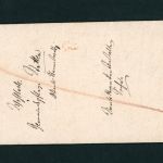 Vorphila Brief Zwiefalten nach Stetten / Cannstatt + Retoure 1845