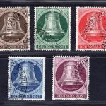 Berlin Michel-Nr. 75 - 79 gestempelt