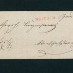 Vorphila Brief Mosbach 1842