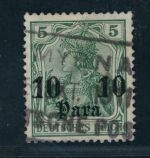 Deutsche Auslandspostämter Türkei Rosinenstempel Smyrna