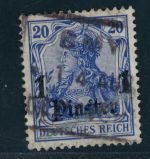 Deutsche Auslandspostämter Türkei Rosinenstempel Smyrna