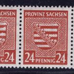 Sow. Besatzung SBZ Paar Michel-Nr. 82 X Pf.III. postfrisch geprüft