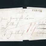 Vorphila Brief isny Stempel FARVIS 1823