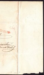 Vorphila Brief Offenburg R1 - 1844