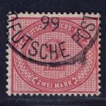Deutsche Auslandspostämer Türkei Michel-Nr. V37 e gestempelt
