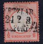 Deutsches Reich, Michel Nr. 3, gestempelt