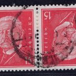 Dt. Reich, Zusammendruck, Michel Nr. K 14, gestempelt