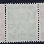 Bund Heuss Zusammendruck, Michel Nr. W 20 y II, postfrisch