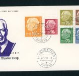 Saarland Heuss Michel Nr. 426 u.a. Ersttagsbrief