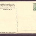 AK Frankfurt , alte Mainbrücke / Weihe zur Grundsteinlegung - 1912 - ungebraucht