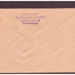 Berlin / Wiederaufbau - MiNr. 72 als Paar - Stuttgart n. Mühlheim 1951