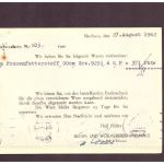 Böhmen + Mähren - Seiden und Wollwebereien Neuhaus nach Prag 1942