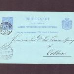 Niederlande Ganzsache - Arnheim nach Koblenz / Coblenz 1898