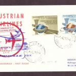 Italien Luftpost - 1. Caravelle Flug : Rom Venedig Wien / 1964
